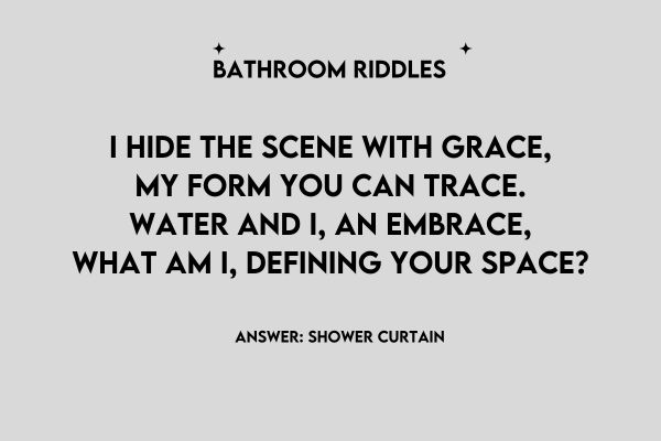 Bathroom Riddles for Adults