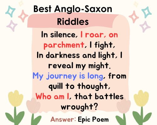 Best Anglo-Saxon Riddles