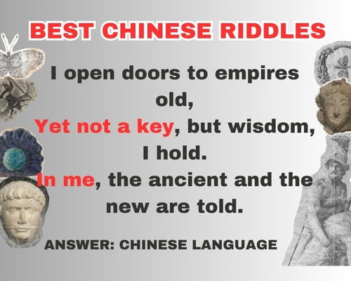 Best Chinese Riddles with Answers