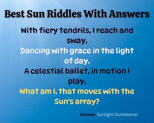 25+ Best Sun Riddles (Shine Light on Your Curiosity)