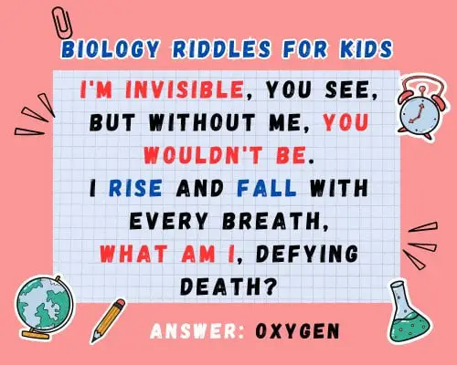  Biology Riddles for Kids