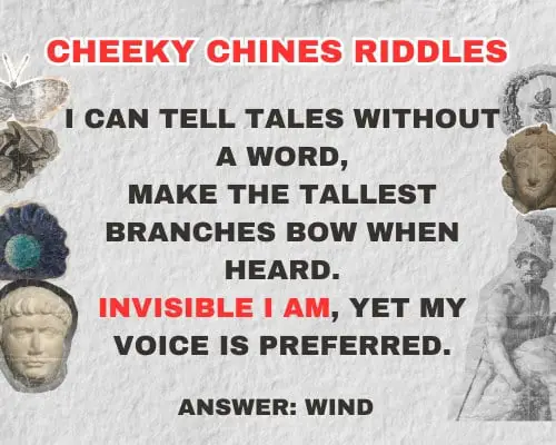Cheeky Chines Riddles