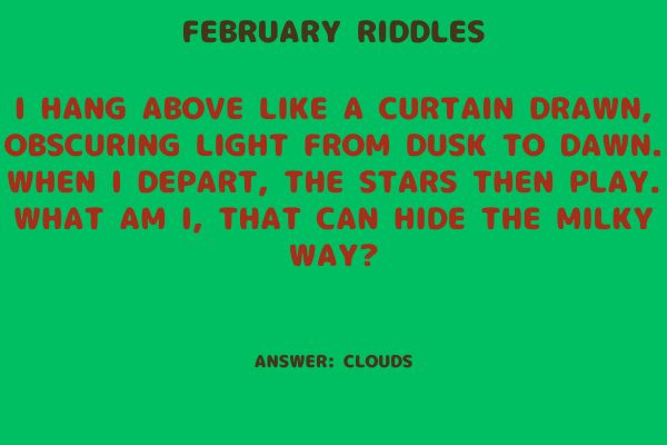 February Riddles for Adults
