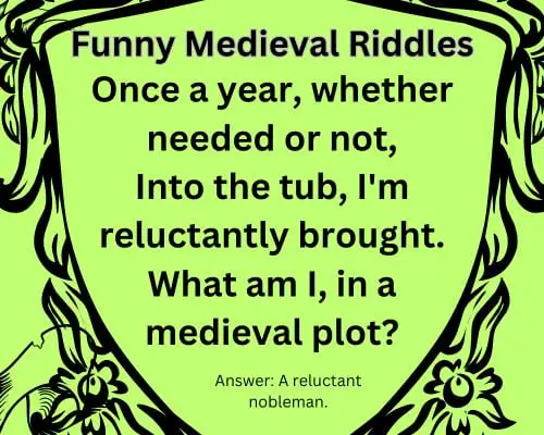 Funny Medieval Riddles