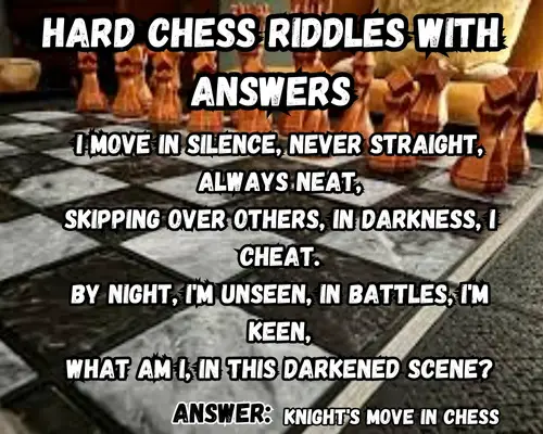 Hard Chess Riddles with Answers